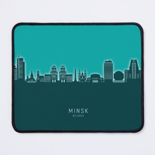 Item preview, Minsk Belarus Skyline designed and sold by ArtPrints.