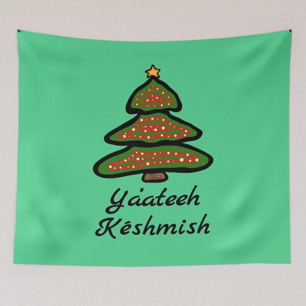 Item preview, Ya’at’eeh Késhmish - Merry Christmas Navajo Tribe Holiday designed and sold by MagicBoutique.
