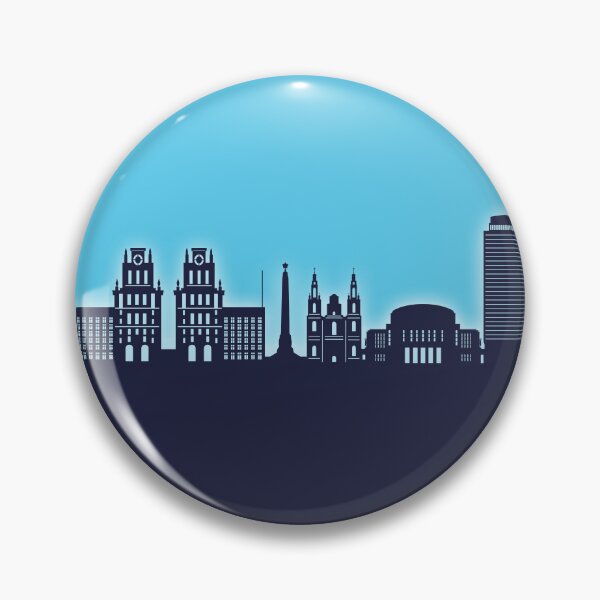 Item preview, Minsk Belarus Skyline designed and sold by ArtPrints.
