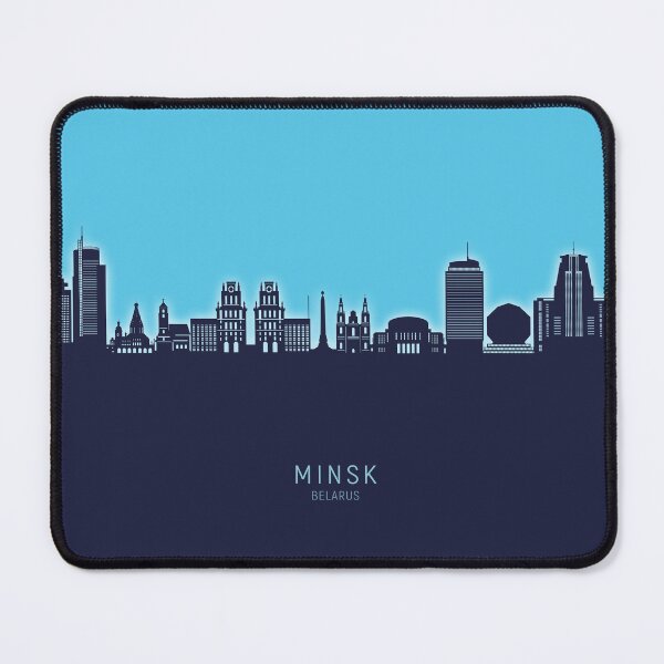 Item preview, Minsk Belarus Skyline designed and sold by ArtPrints.