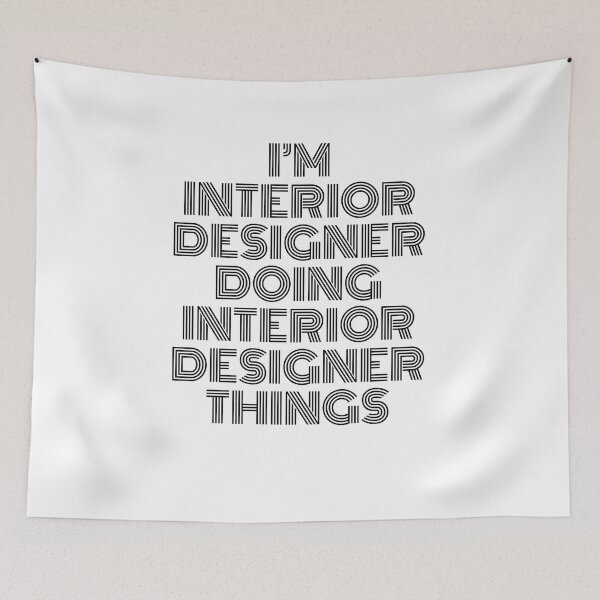 Item preview, I'm Interior Designer Doing Interior Designer Things Vintage Quote designed and sold by SVPOD.