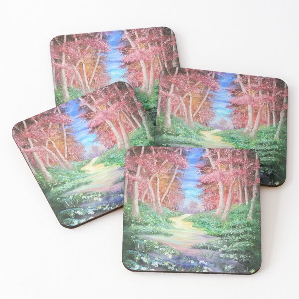Item preview, Magical mysterious wood, oil painting designed and sold by OilPaintsHatts.