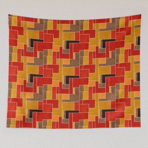 Item preview, Retro Patchwork designed and sold by BuraxisDesigns.