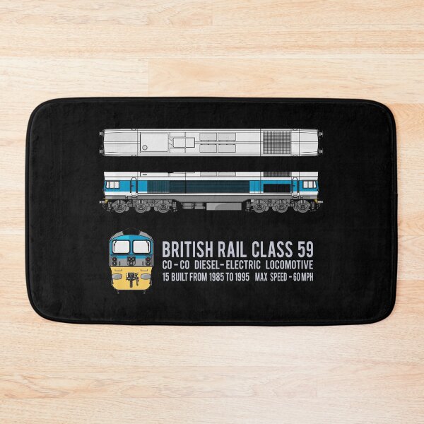Item preview, British Rail Class 59 Locomotive Diagrams Gift designed and sold by Maljonic.