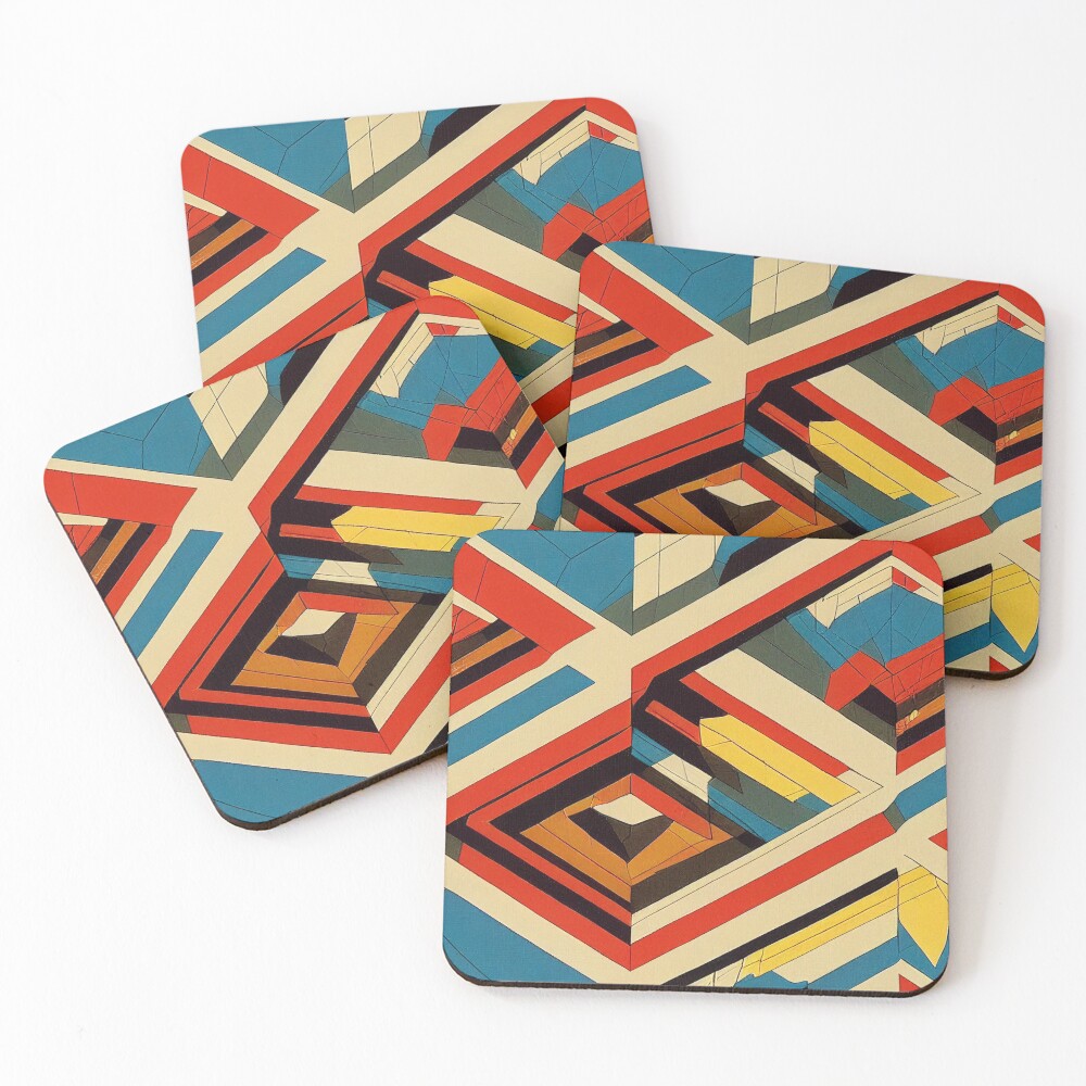 Item preview, Coasters (Set of 4) designed and sold by BuraxisDesigns.