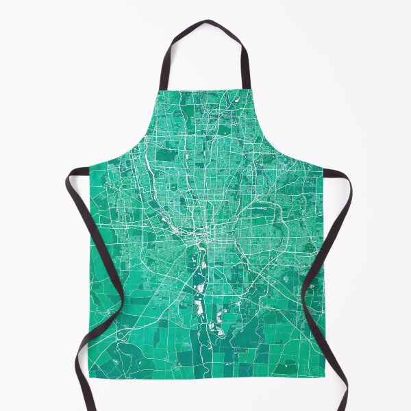 Artikelvorschau, Columbus Stadtplan von Ohio, USA - Aquarell entworfen und verkauft von deMAP.
