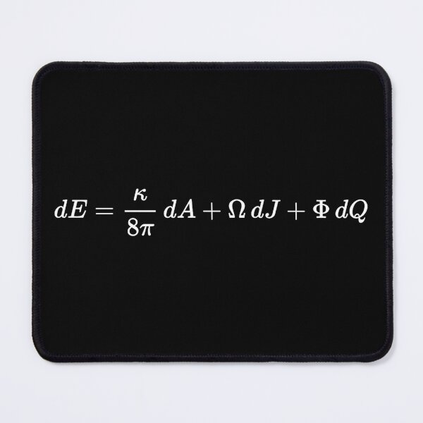 Item preview, first law of black hole thermodynamics, general relativity and physics designed and sold by NoetherSym.