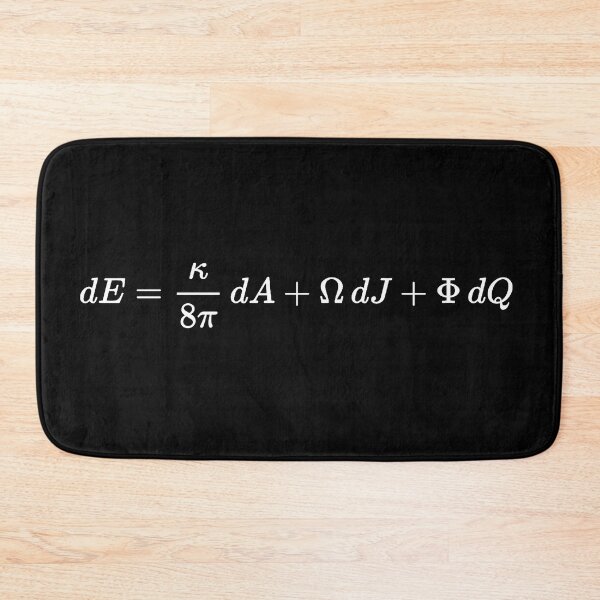Item preview, first law of black hole thermodynamics, general relativity and physics designed and sold by NoetherSym.