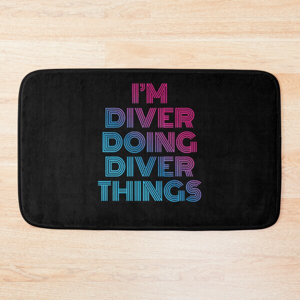 Item preview, I'm Diver Doing Diver Things Retro Neon designed and sold by SVPOD.