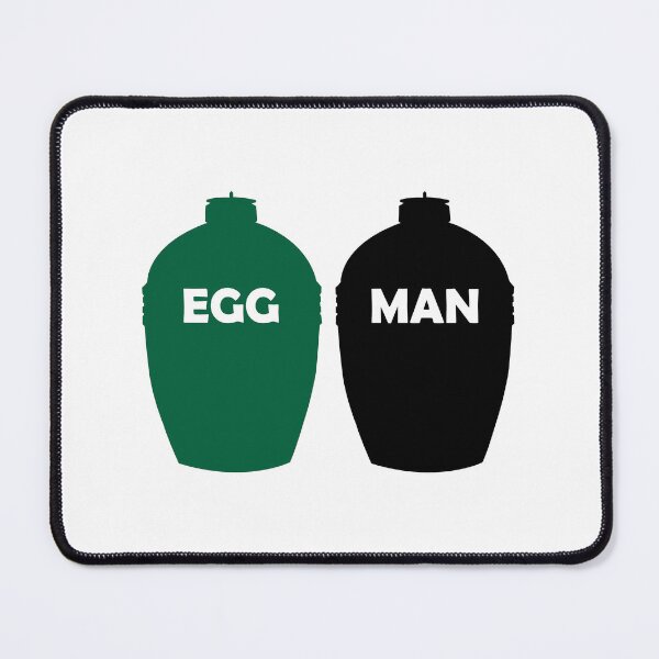Item preview, Big Green Egg colors with Egg Man designed and sold by Mackabee.