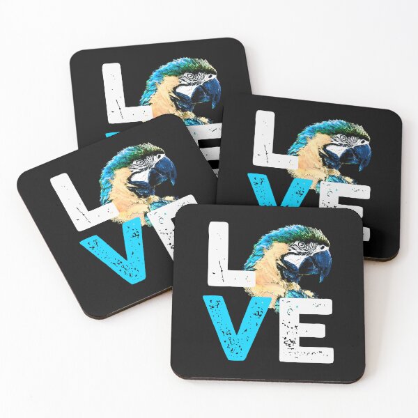 Item preview, Macaw Parrot Love Funny designed and sold by Alienphysique.