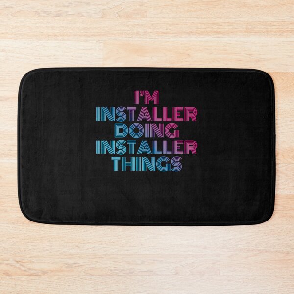 Item preview, I'm installer Doing installer Things Retro Neon designed and sold by SVPOD.