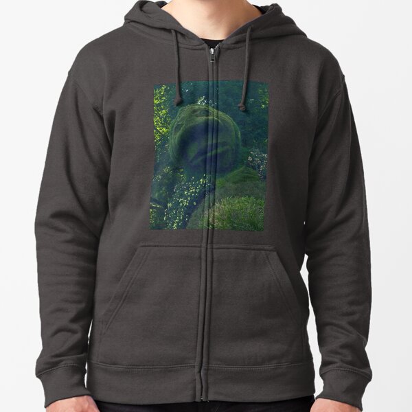 Earthy Head at Floriade 2012 Zipped Hoodie