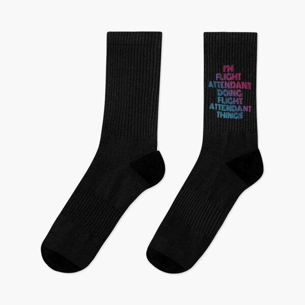 Item preview, I'm Flight attendant Doing Flight attendant Things Retro Neon designed and sold by SVPOD.