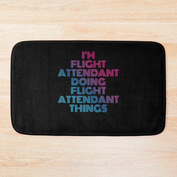 Item preview, I'm Flight attendant Doing Flight attendant Things Retro Neon designed and sold by SVPOD.
