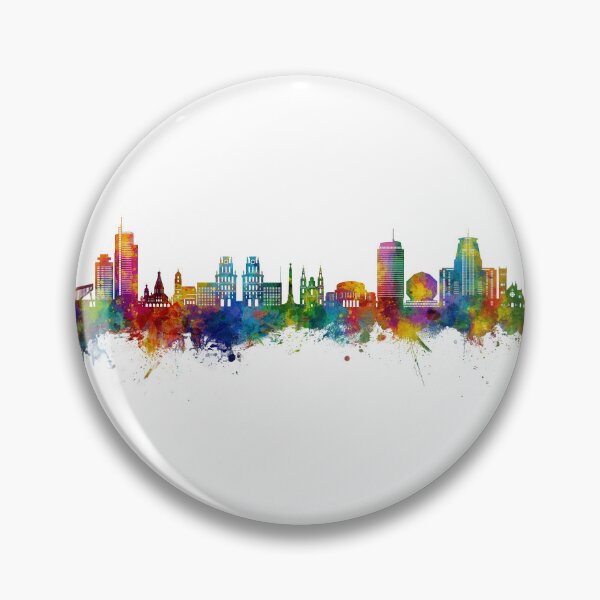 Item preview, Minsk Belarus Skyline designed and sold by ArtPrints.