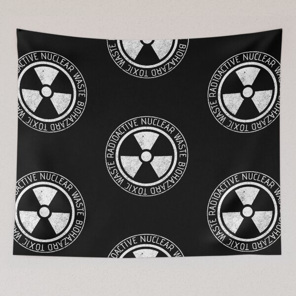 Item preview, Radioactivity BIOHAZARD TOXIC WASTE RADIOACTIVE NUCLEAR WASTE  designed and sold by Dreamakerstudio.