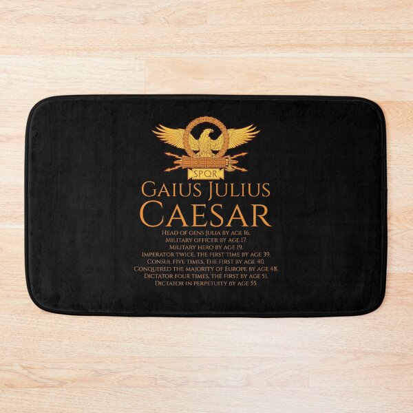 Item preview, Gaius Julius Caesar Accomplishments - Ancient Rome - SPQR Legionary Eagle designed and sold by Styrman.