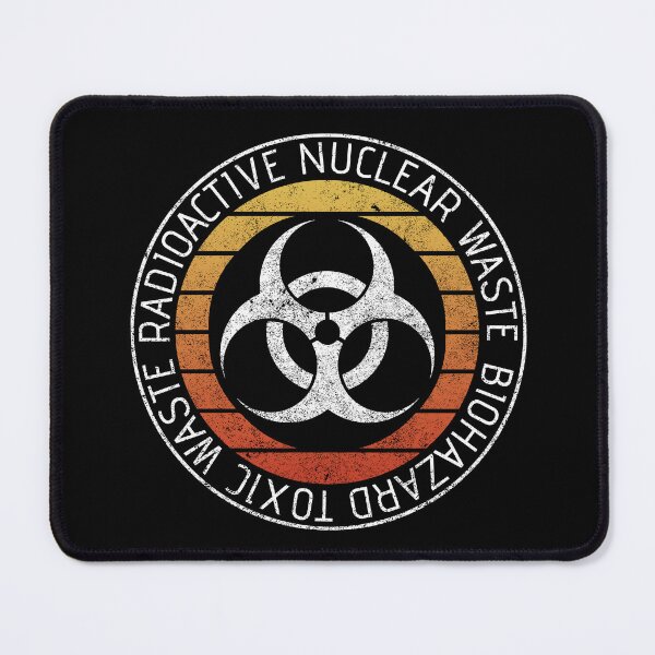 Item preview, BIOHAZARD symbol Radioactivity  TOXIC WASTE RADIOACTIVE NUCLEAR WASTE  designed and sold by Dreamakerstudio.