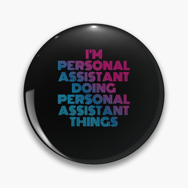 Item preview, I'm Personal Assistant Doing Personal Assistant Things Retro Neon designed and sold by SVPOD.