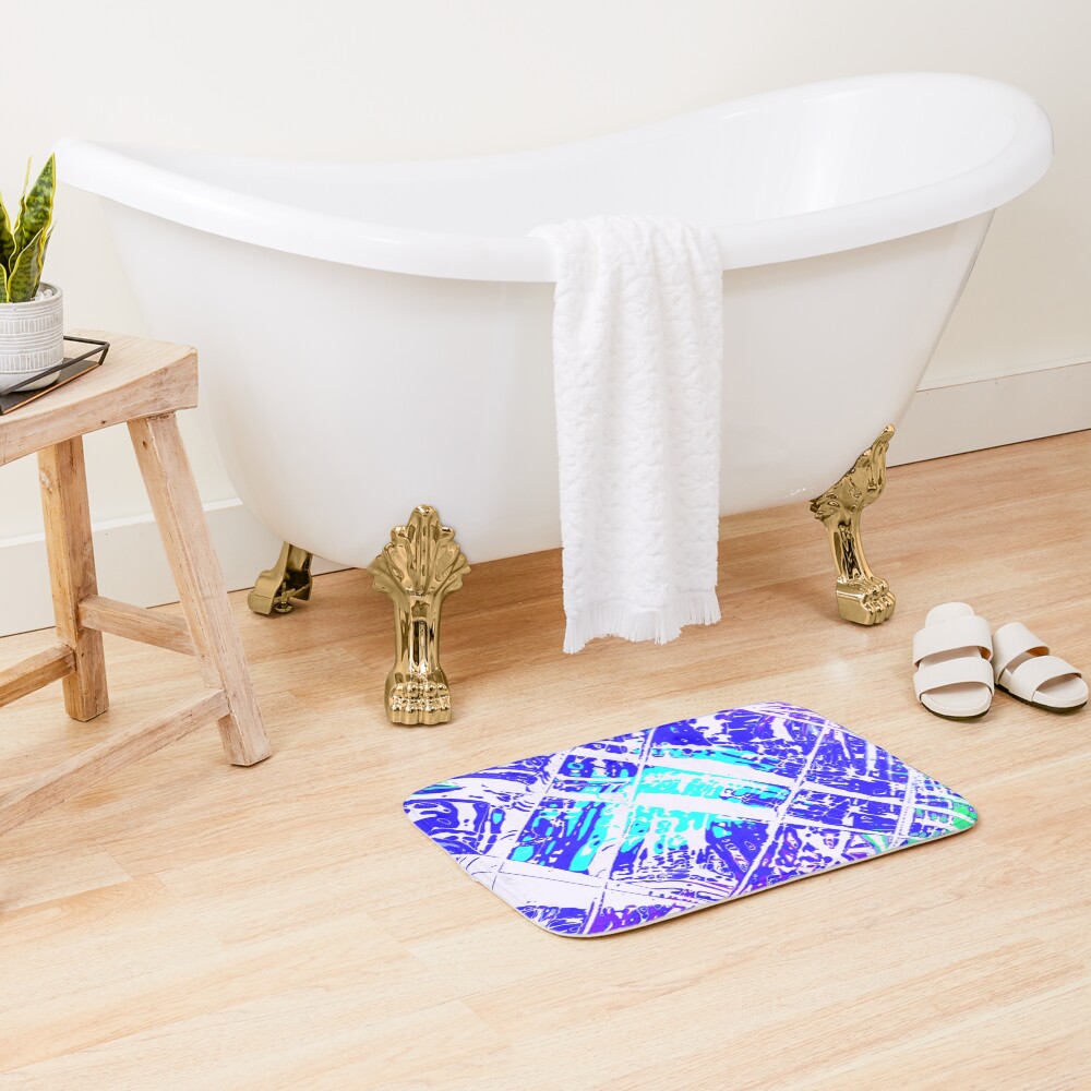 Item preview, Bath Mat designed and sold by awsomepatterns.