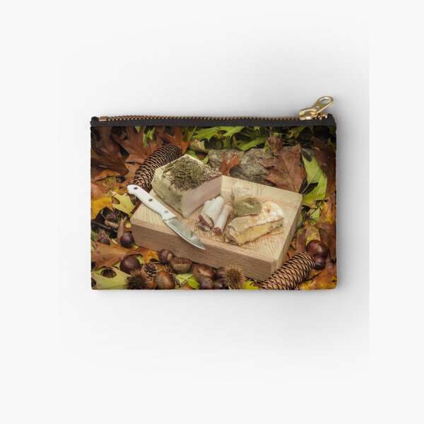 Item preview, Autumnal still life composition with lard and bread designed and sold by enolabrain.