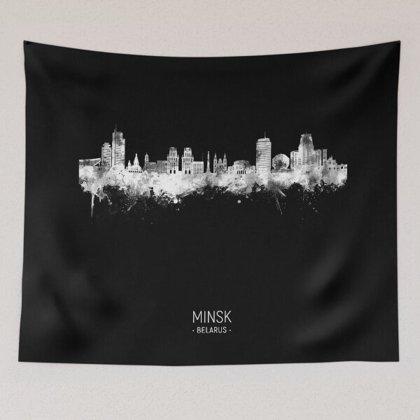 Item preview, Minsk Belarus Skyline designed and sold by ArtPrints.