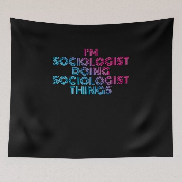 Item preview, I'm Sociologist Doing Sociologist Things Retro Neon designed and sold by SVPOD.