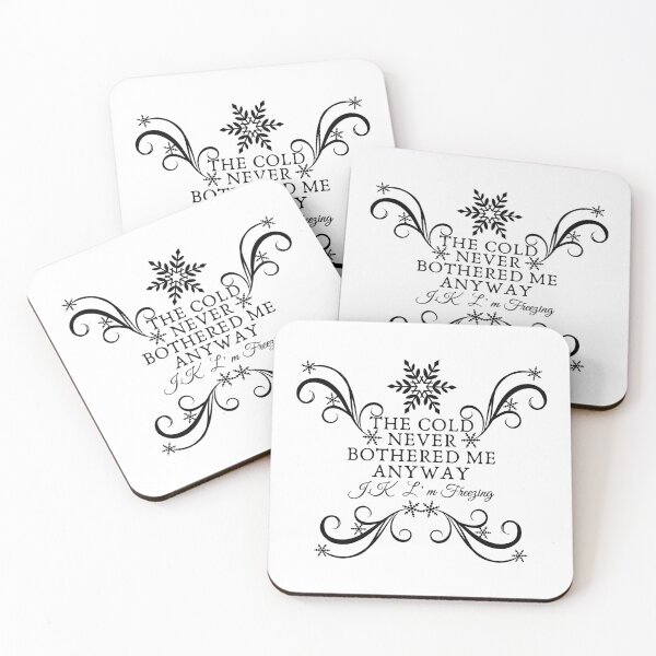 Item preview, The Cold Never Bothered Me Anyway JK I'm Freezing Christmas designed and sold by BlackSnowShop.