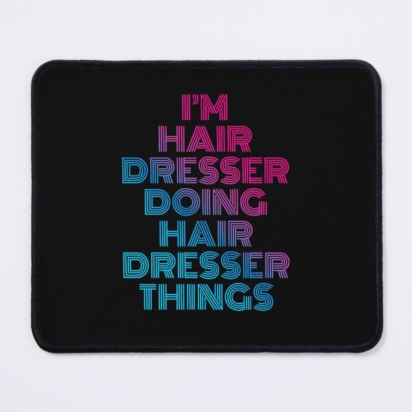 Item preview, I'm Hair Dresser Doing Hair Dresser Things Retro Neon designed and sold by SVPOD.