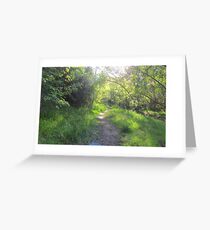 nature walk Greeting Card
