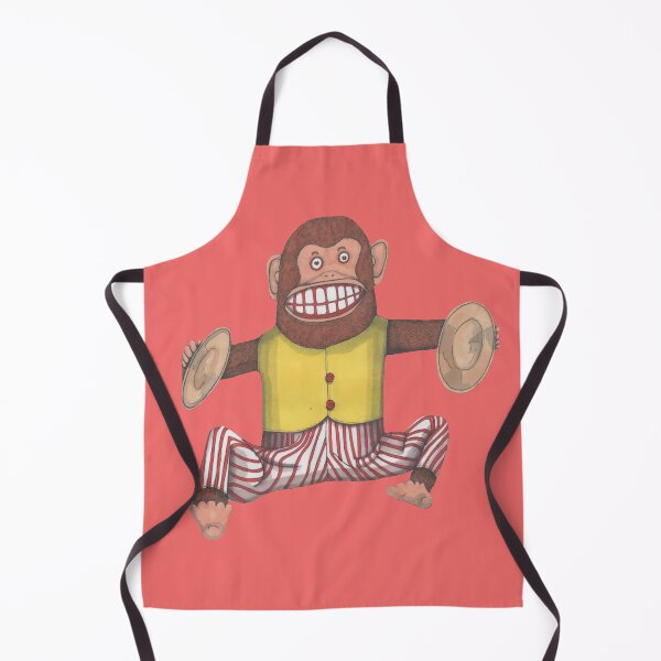 Item preview, Monkey, Clapping Monkey, Retro Toy. designed and sold by krisevansart.