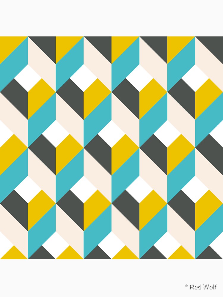 Geometric Pattern: Box: Bee by redwolfoz