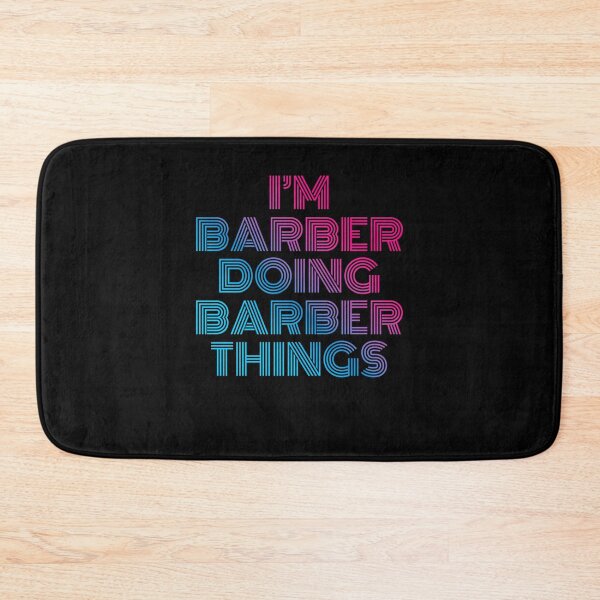 Item preview, I'm Barber Doing Barber Things Retro Neon designed and sold by SVPOD.