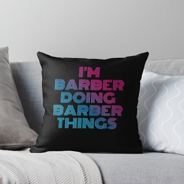 Item preview, I'm Barber Doing Barber Things Retro Neon designed and sold by SVPOD.