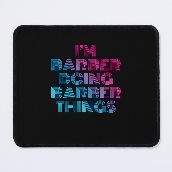 Item preview, I'm Barber Doing Barber Things Retro Neon designed and sold by SVPOD.