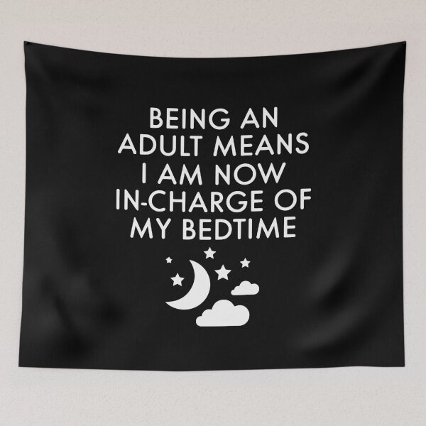 Item preview, I AM NOW IN-CHARGE OF MY BEDTIME designed and sold by antipatic.