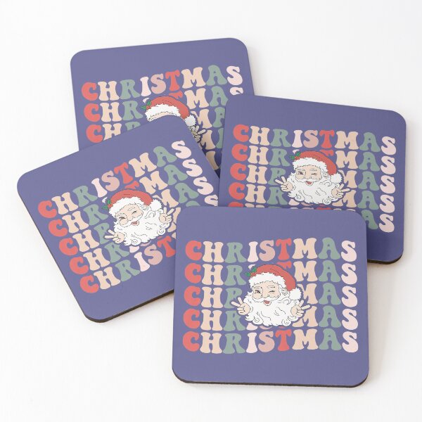 Item preview, Retro Christmas Santa Claus Groovy designed and sold by thelittleleaf.