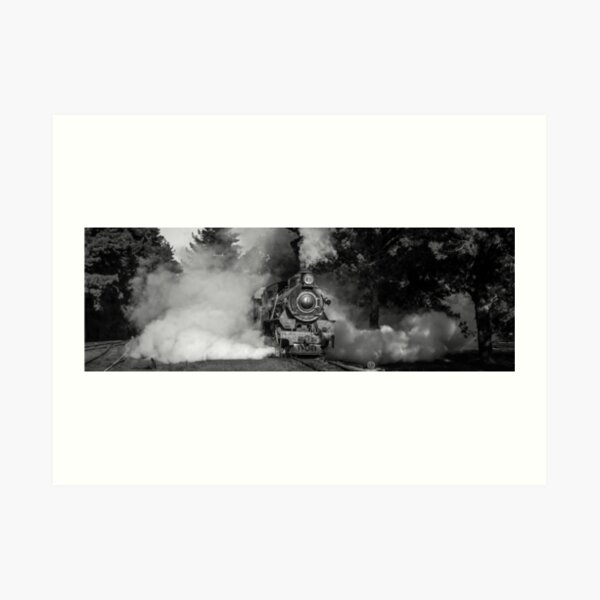 Full Head Of Steam Art Print