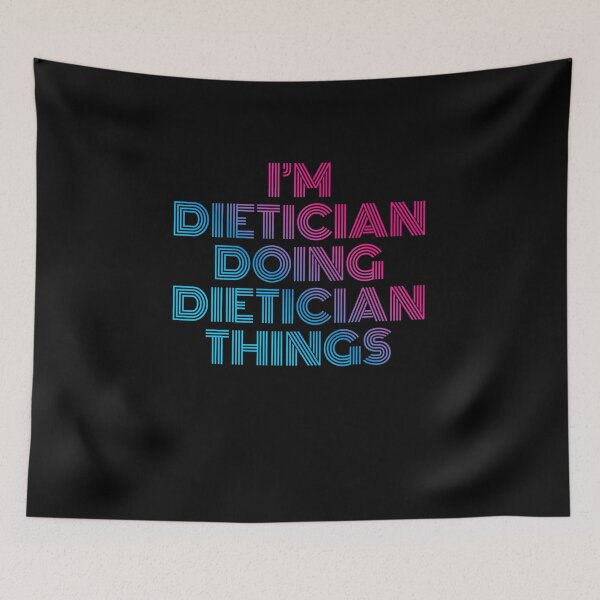 Item preview, I'm Dietician Doing Dietician Things Retro Neon designed and sold by SVPOD.