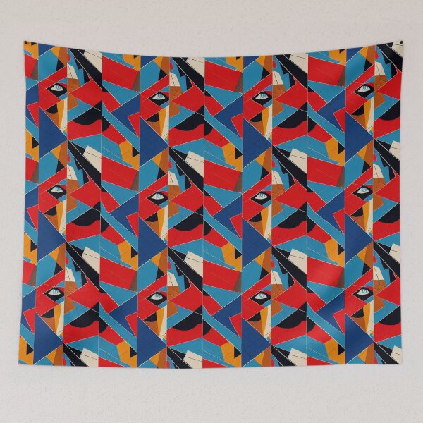 Item preview, Retro Eye Patchwork designed and sold by BuraxisDesigns.