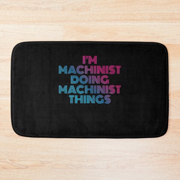 Item preview, I'm Machinist Doing Machinist Things Retro Neon designed and sold by SVPOD.