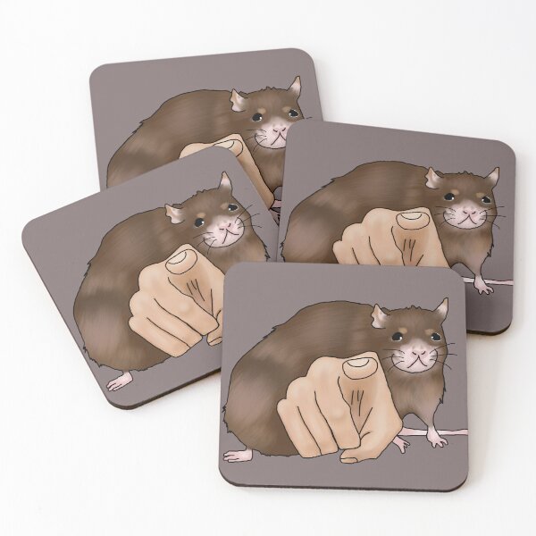 Item preview, Pointing rat meme designed and sold by nova-waves.