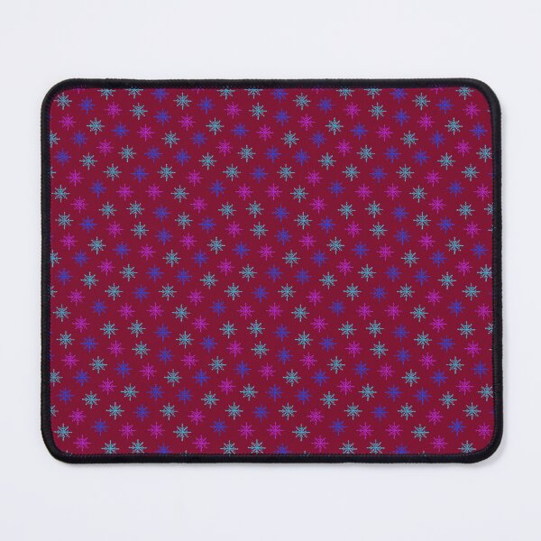 Item preview, Hand painted Snowflakes seamless patern Burgundy background patern Christmas patern Cute patern designed and sold by Sunflower-7.