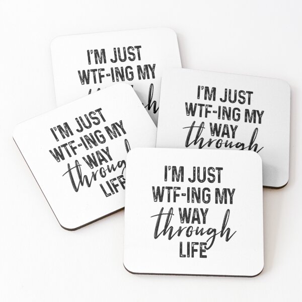 Item preview, I'm Just WTF-ing My Way Through Life designed and sold by Best Selling ⭐⭐⭐⭐⭐(9.0).