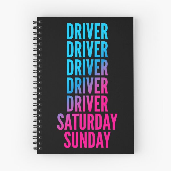 Item preview, Driver. Saturday. Sunday. For Drivers designed and sold by SVPOD.