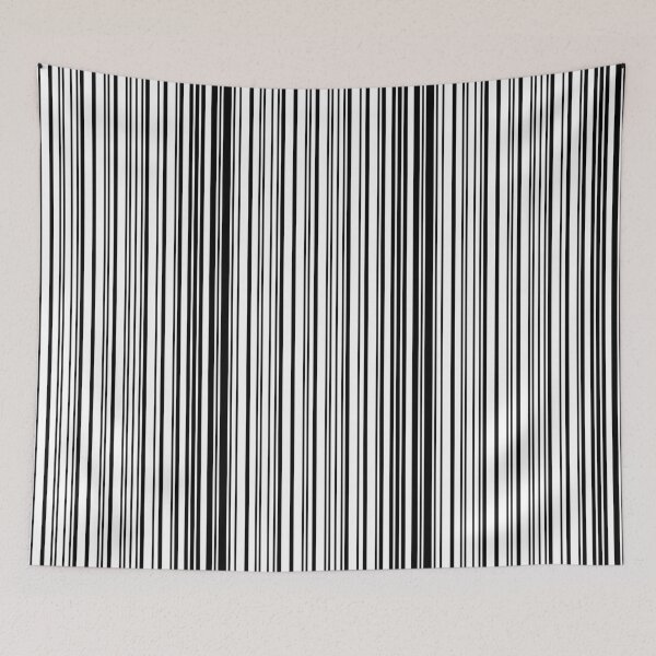 Item preview, Hannah barcode pattern designed and sold by coverinlove.