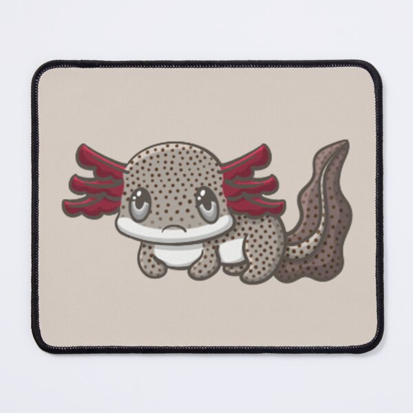 Item preview, Wild brown Axolotl Sad designed and sold by NLDStudios.