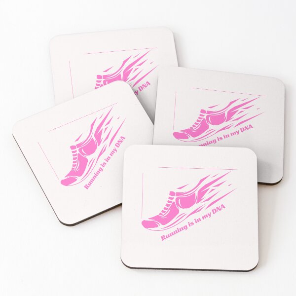 Aperçu de l'œuvre Purple Shoe Running est dans mon ADN Sticker créée et vendue par TheCreativeFab.
