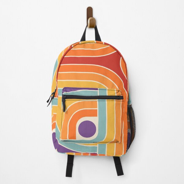 Item preview, Retro Geometric Abstract Gradated Design designed and sold by tonymagnerart.